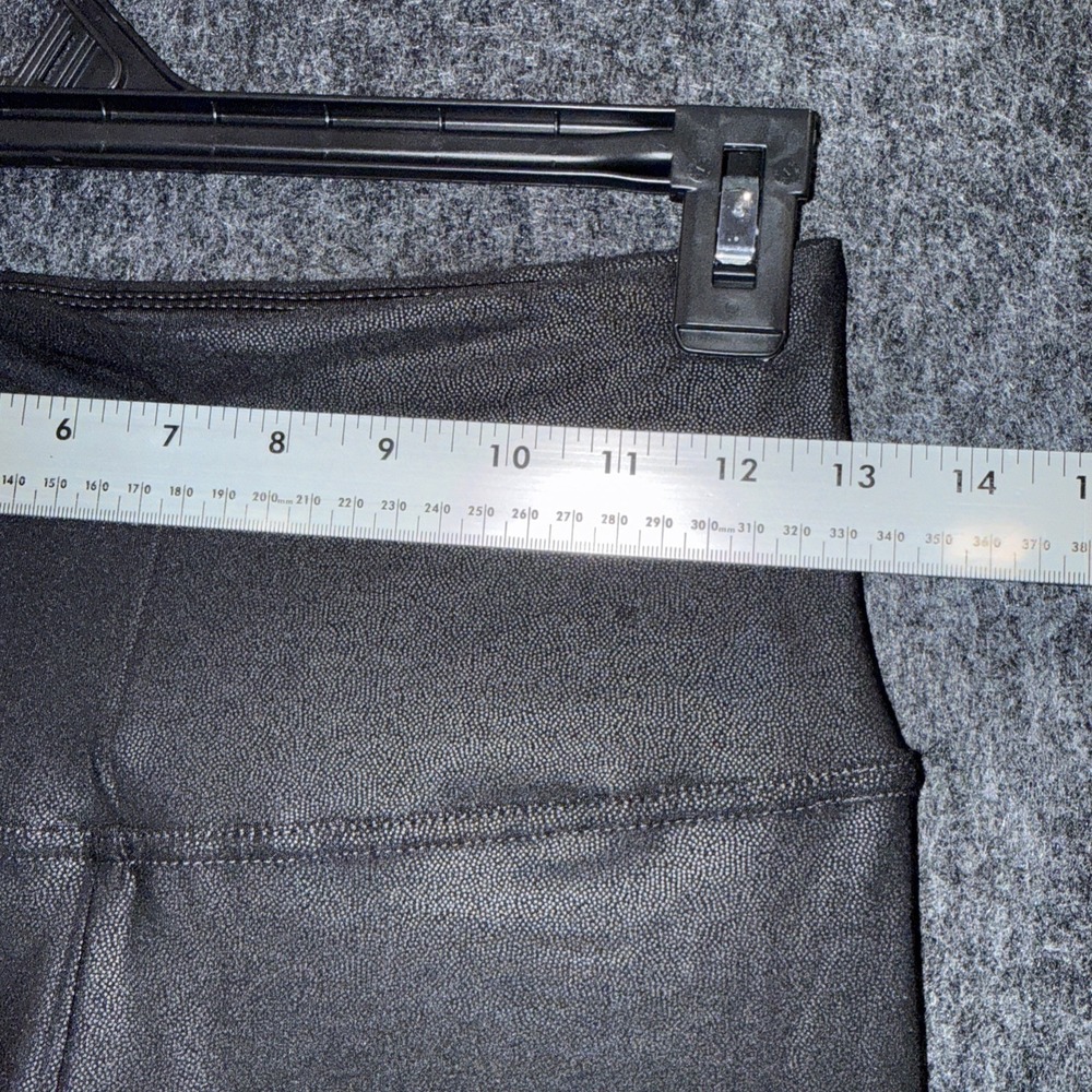 Rufiyo Faux Leather Leggings Women High Waist Shiny Stretch Pants Size Small - Picture 3 of 8